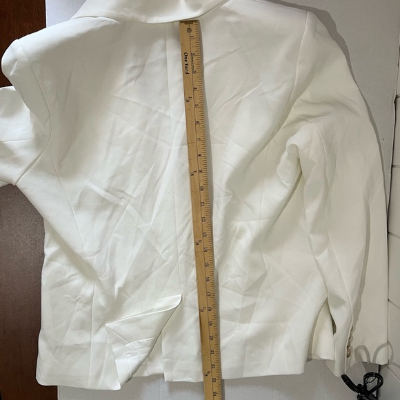 Generation Love NWT Delilah Crepe Blazer size XL white - Picture 13 of 16